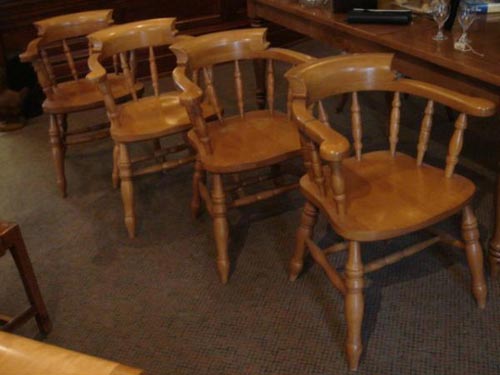 Four fine Provincial English armchairs