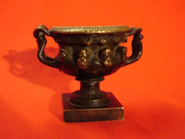 Solid Bronze antique Warrick Vase