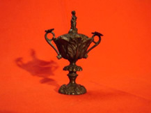 Antique Bronze Regency Pastille burner