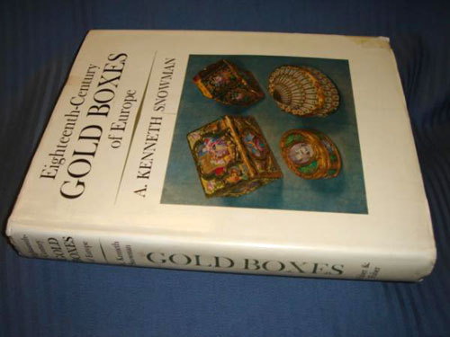 18th Cent Gold Boxes , Snowman, London