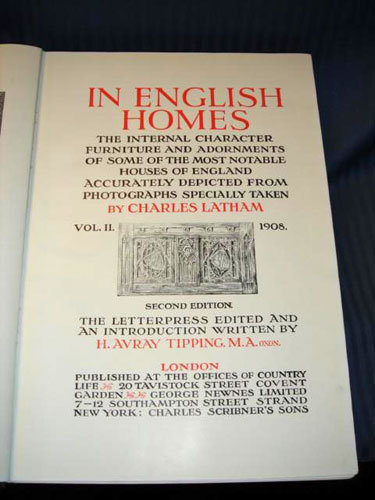 In English Homes C Latham Vol.2 1908