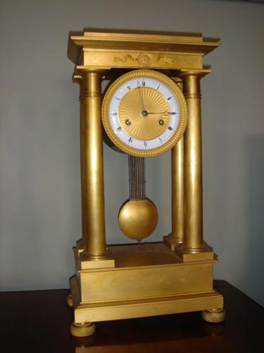 Extremely rare French Empire 30day clock