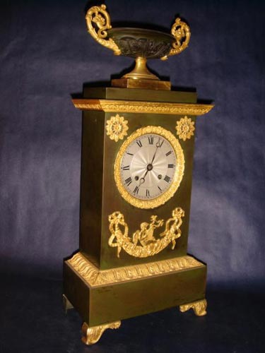French Louis Philippe ormolu clock 1834