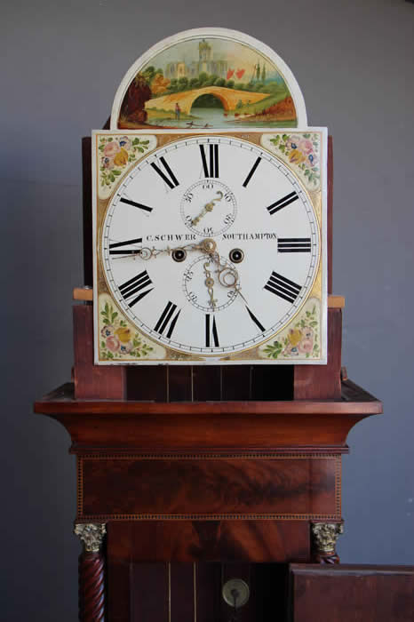 Antique Clocks European French Ormolu Rococo Empire Mahogany German ...