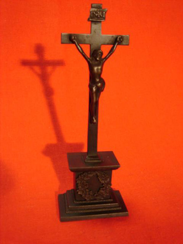 Cast iron Crucifix Inri 1830