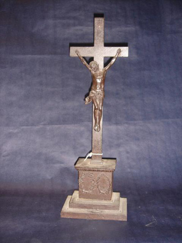 Large rare Berlin Iron crucifix 1815
