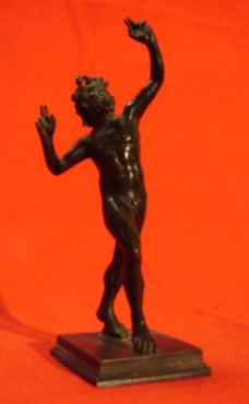 Grand Tour bronze Dancing Faun